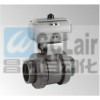 Q611F,Q661F，氣動(dòng)塑料球閥RPP,UPVC,PVDF