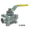 V-205S,承插焊三片式全徑球閥