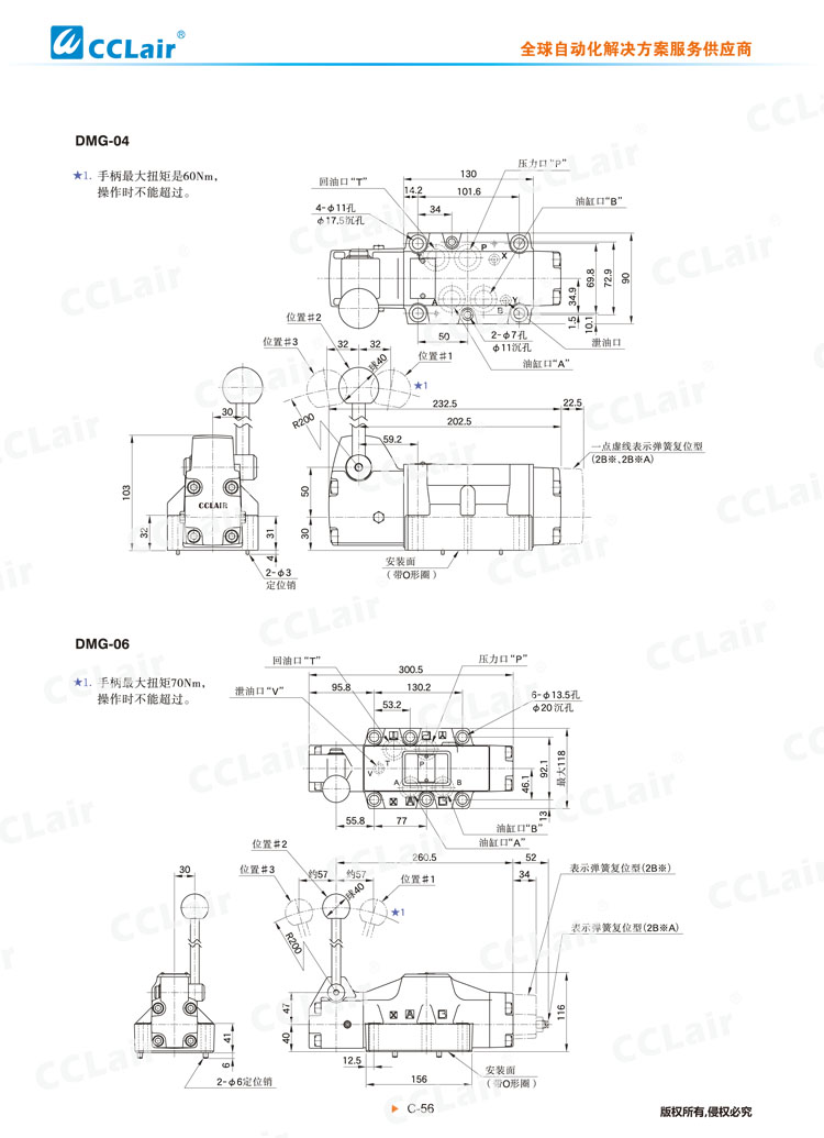 DMT、DMG系列手動換向閥-6