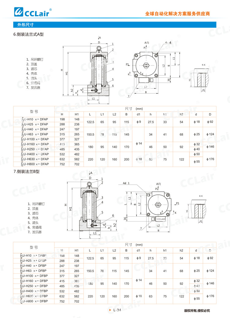 ZU-H、QU-H系列壓力管路過濾器-6