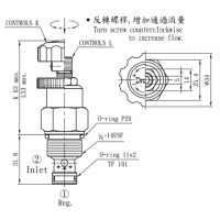 CNC-102-L2.0N，CNC-122-L2.0N流量閥集流閥