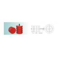 QS-HS1-600/740/940/1270/1480/1990/2540/3260/5200，QS-HS1-28/40/60/65/100/130/150/220/290/360/470，QS-HS1型聚氨酯緩沖器